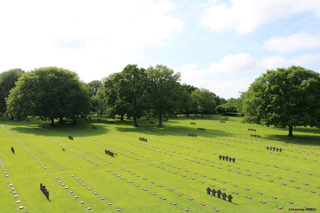 cimetière allemand en Normandie